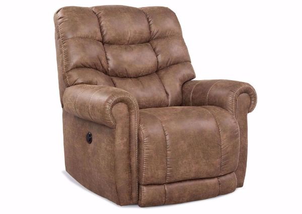 Big Man POWER Recliner with Tan Upholstery | Home Furniture Plus Bedding