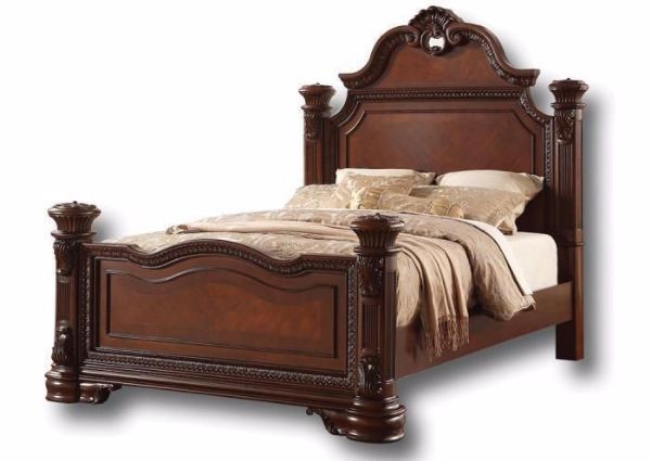 Picture of Chateau Orleans King Bed - Brown