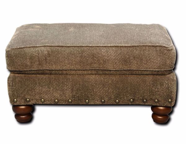 Picture of Prodigy Mink Ottoman - Brown