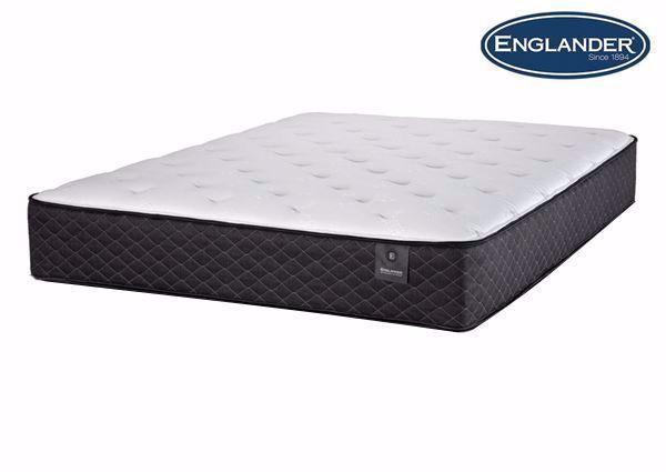 Slightly Angled View of the Twin Size Englander Willow Plush Mattress | Home Furniture Plus Mattress Store