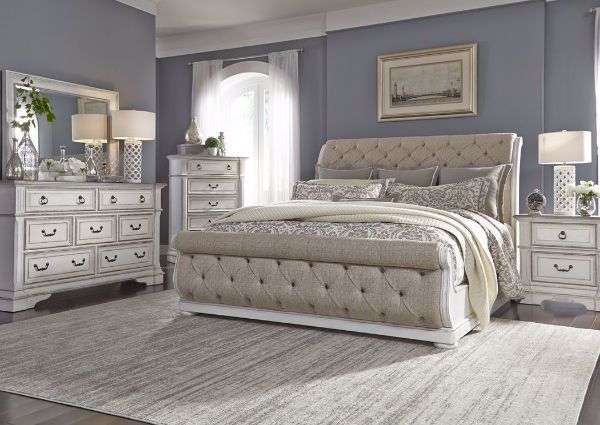Picture of Abbey Park Bedroom Set - White