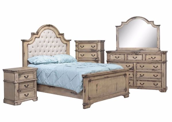 Picture of Tuscana Bedroom Set - Brown