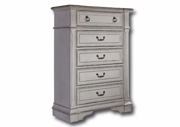 Picture of Abbey Park Chest of Drawers - White