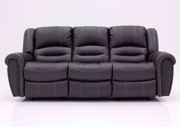Gray Torino Reclining Sofa, Front Facing | Home Furniture Plus Bedding
