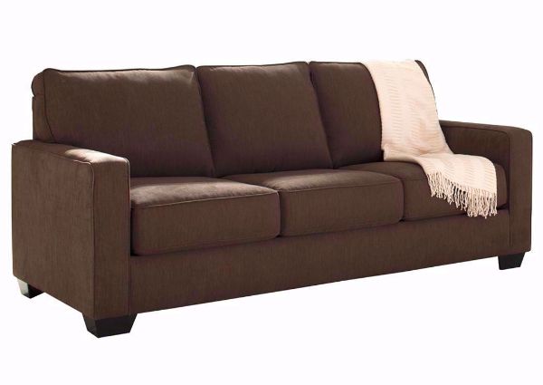 Brown Zeb Sleeper Sofa by Ashley Furniture Available in Queen Size  | Home Furniture + Mattress