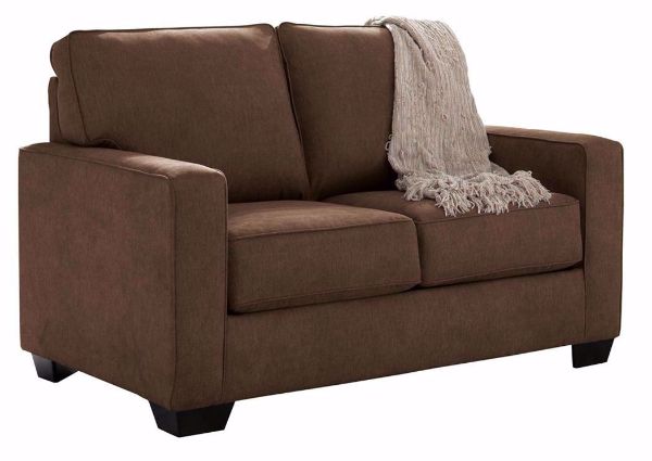 Brown Zeb Sleeper Sofa with Twin Size Sofa Bed by Ashley Furniture | Home Furniture Plus Bedding