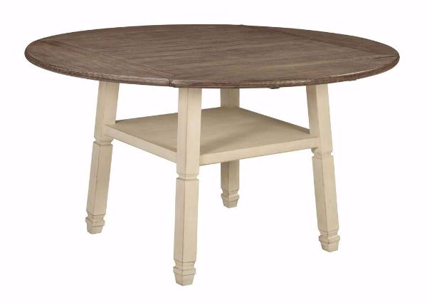 View of Round Bolanburg Dining Table by Ashley Furniture | Home Furniture Plus Bedding