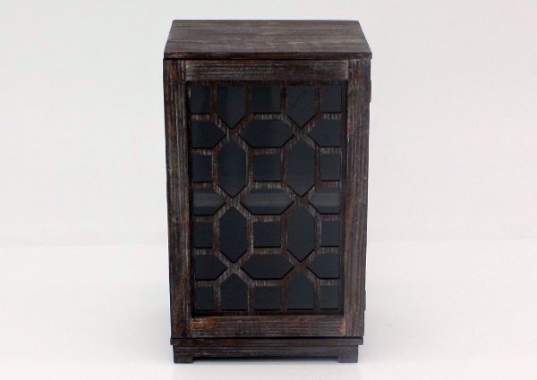Chisum Accent Cabinet, Barnwood, Front Facing | Home Furniture Plus Bedding