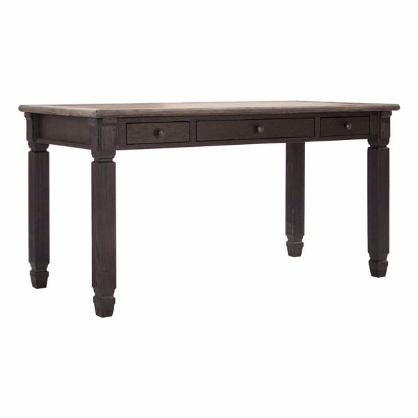 Picture of Tyler Creek Home Office Desk - Gray Brown Black