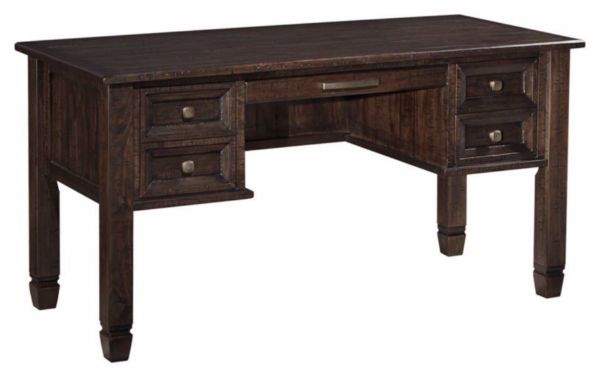 Cut Out of the Townser Home Office Desk by Ashley Furniture | Home Furniture Plus Bedding