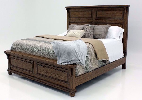Harvest Home Bedroom Set, Brown, Queen Size Bed | Home Furniture Plus Mattress