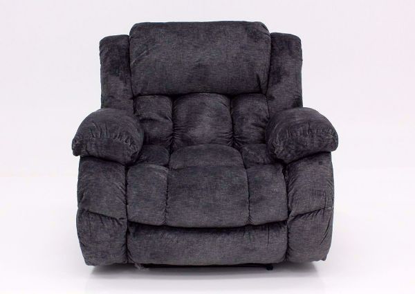 Lawrence Power Activated Recliner, Gray, Front Facing | Home Furniture Plus Bedding