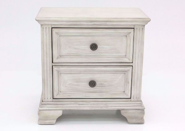 Passages Nightstand, White, Front Facing | Home Furniture Plus Bedding