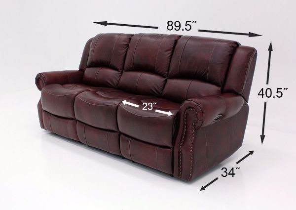 Picture of Softie POWER Reclining Sofa Set with FREE POWER Leather Recliner