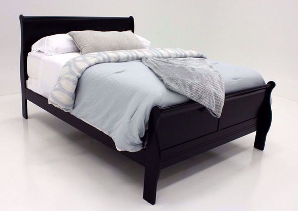 Picture of Louis Philippe Full Size Bed – Black