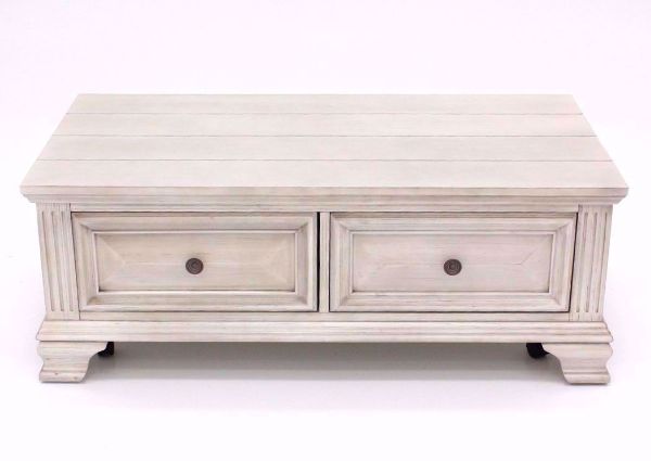 Antique White Passages Coffee Table Facing Front | Home Furniture Plus Bedding