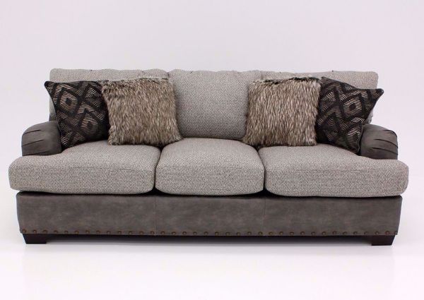 Brewhouse Sofa, Taupe Brown, Front Facing | Home Furniture Plus Bedding