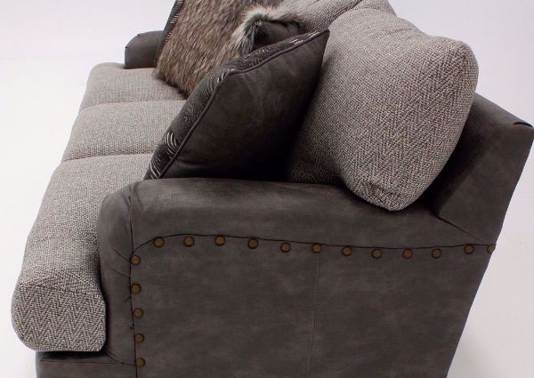 Brewhouse Sofa, Taupe Brown, Side View | Home Furniture Plus Bedding