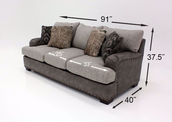 Picture of Brewhouse Sofa Set - Taupe Brown