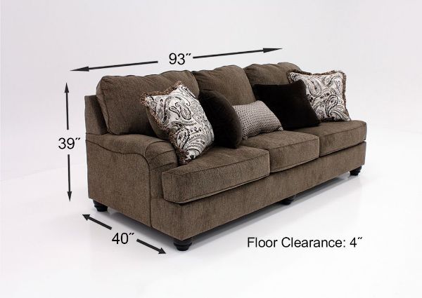 Picture of Braemer Sleeper Sofa - Brown