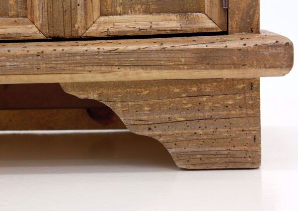 Chipilo Cabinet, Light Brown, Foot Detail | Home Furniture Plus Bedding