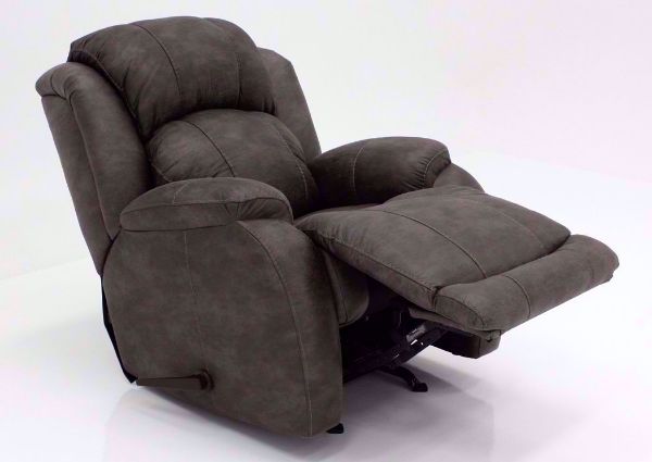 Partially Reclined Denali Recliner by HomeStretch | Home Furniture + Mattress