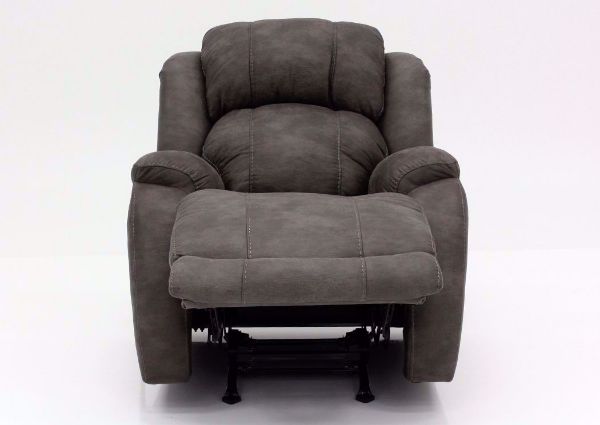 Front Facing View of Partially Reclined Denali Recliner by HomeStretch | Home Furniture + Mattress