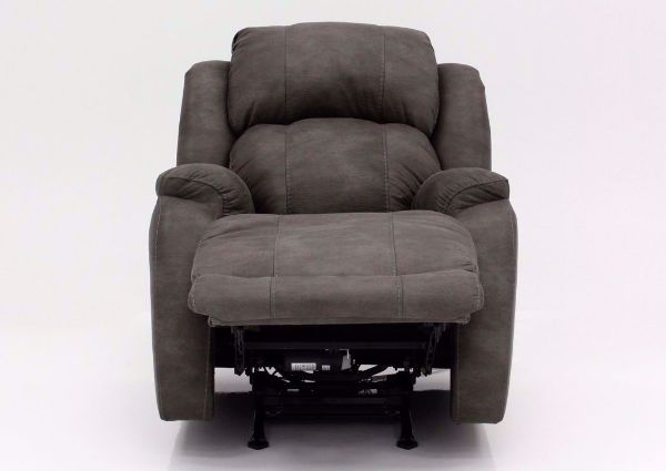 Front Facing View of Partially Reclined Denali Power Recliner by HomeStretch | Home Furniture + Mattress