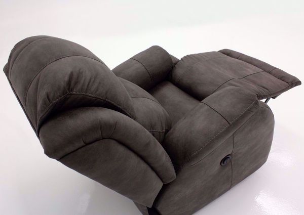 Side Angle of Partially Reclined Denali Power Recliner by HomeStretch | Home Furniture + Mattress