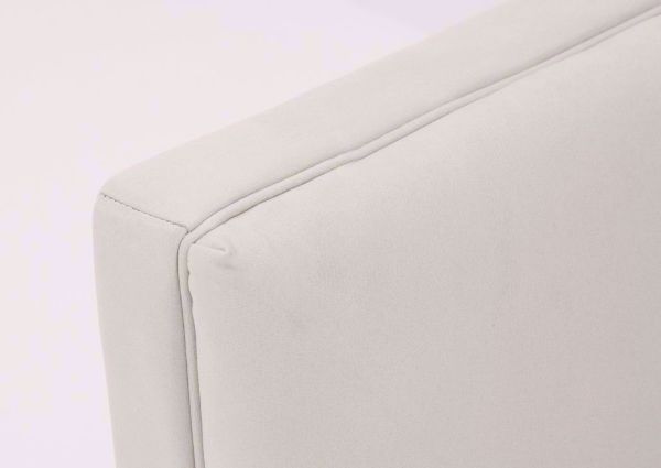 Close Up of Arm Details on the Ivory Filone Chair by Ashley Furniture In Room Setting | Home Furniture Plus Mattress