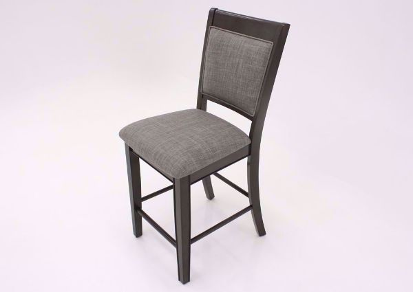 Warm Gray Fulton 24" Barstool at an Angle | Home Furniture Plus Mattress