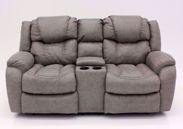 Soft Brown Daytona Reclining Loveseat, Front Facing | Home Furniture Plus Bedding