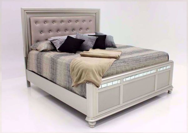 Picture of Regency Queen Size Bed - Silver