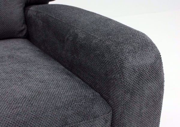 Gray Chandler Oversized Chair Arm Detail | Home Furniture Plus Bedding