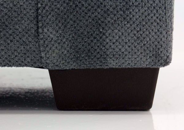 Gray Chandler Oversized Chair Foot Detail | Home Furniture Plus Bedding