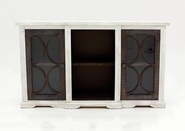 Picture of Winston TV Stand Cabinet - Ash and White