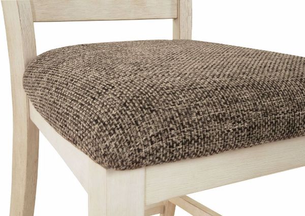 Upholstered Seat Detail of the Bolanburg by Ashley Furniture Barstool | Home Furniture Plus Mattress