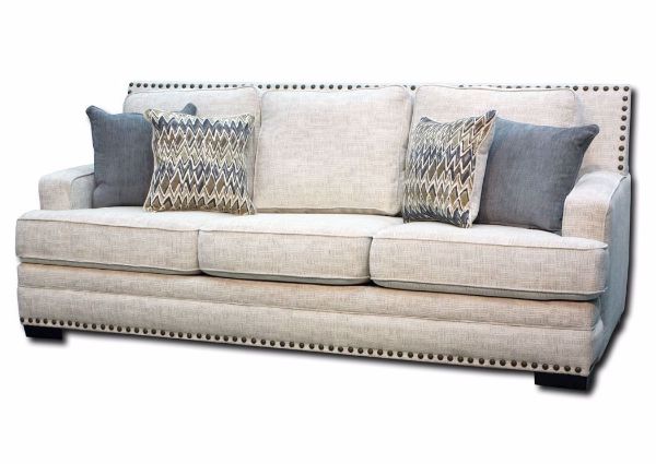 Beige Symbio Cream Sofa by Albany at an Angle | Home Furniture Plus Mattress