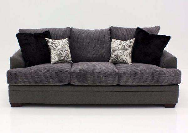 Gray Akan Sofa, Front Facing | Home Furniture Plus Bedding