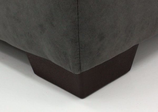 Gray Akan Sofa Foot Detail | Home Furniture Plus Bedding