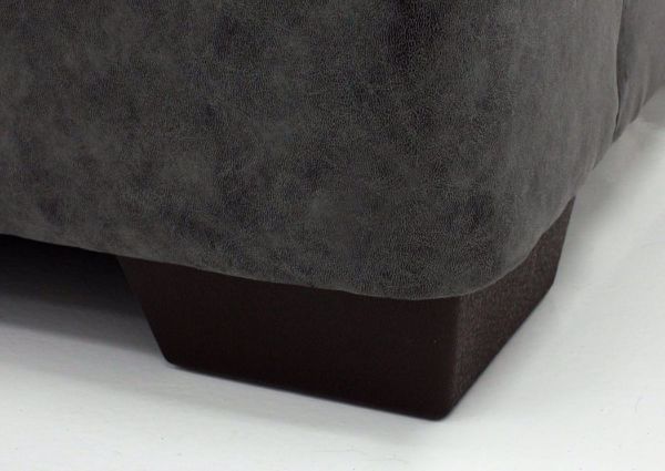 Gray Akan Sofa with Chaise Foot Detail | Home Furniture Plus Bedding