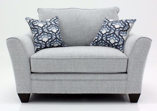 Light Gray Dante Chair by Lane, Front Facing | Home Furniture Plus Mattress