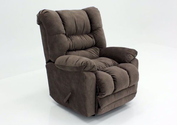 Brown Tombstone Rocker Recliner at an Angle | Home Furniture Plus Bedding