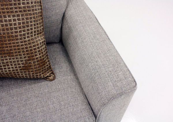 Brown Tweed Dante Sofa by Lane Arm Detail | Home Furniture Plus Mattress