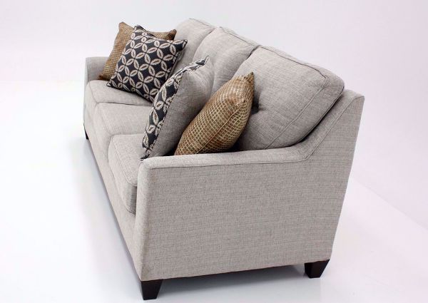 Brown Tweed Dante Sofa by Lane Side View | Home Furniture Plus Bedding