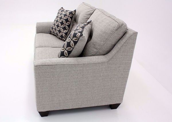 Brown Tweed Dante Loveseat by Lane Side View | Home Furniture Plus Bedding