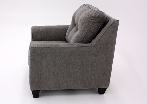 Smoke Gray Surge Chair by Lane Side View | Home Furniture Plus Mattress