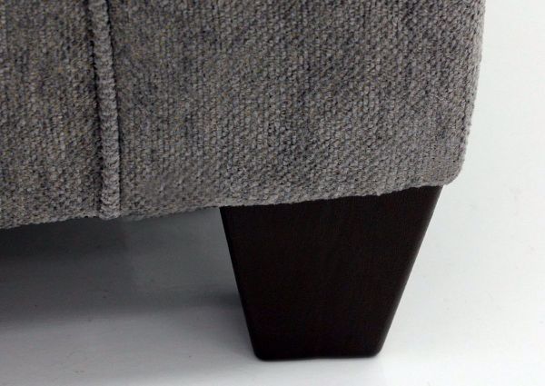 Surge Chair, Smoke Gray, Foot Detail | Home Furniture Plus Mattress