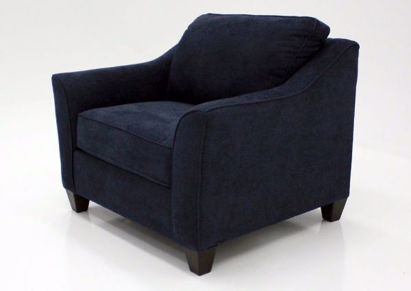Blue Prelude Chair by Lane at an Angle | Home Furniture Plus Bedding