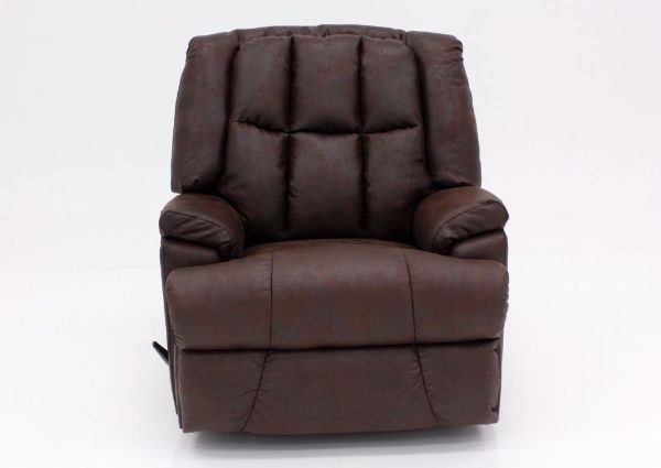 Dark Brown Badlands Rocker Recliner, Front Facing | Home Furniture Plus Mattress